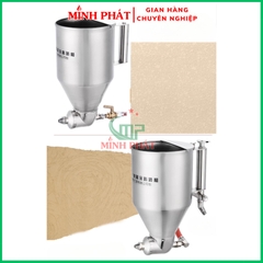 Phễu Phun Gai Sần, Phun Giả Đá Inox 201 Dung Tích 2 Lít Minh Phát