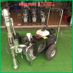 Máy Phun Bột Đặc BaoBa 750 Minh Phát Phiên Bản Chạy Xăng