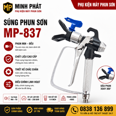 🔥 Súng Phun Sơn Nước ZT-837 | Minh Phát