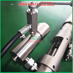 Cây Trục Máy Phun Bột Trét Thủy Lực GK6 Minh Phát, Trục Bơm Piton Máy Phun Bột Đặc Minh Phát