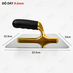 Dao Trét Sơn Hiệu Ứng Minh Phát Cán Mạ Vàng 20cm 23.5cm 24cm Dày 0.6mm