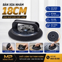 Bàn Xoa Nhám Cầm Tay Tròn 18cm Minh Phát, Bàn Chà Nhám Sơn Nước
