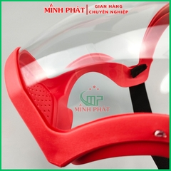 Kính Chống Giọt Bắn, Kính Bảo Hộ, Chống Bụi Đi Đường Nhựa Dẻo Cao Cấp Minh Phát