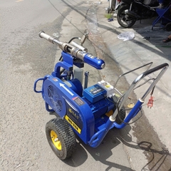 Thanh Lý Bộ Đôi Máy Phun Bột Đặc 970 Kèm Máy Nghiền Bột Minh Phát Tình Trạng 95%