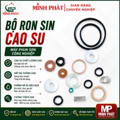 Bộ Ron Sin Cao Su Máy Phun Sơn Công Nghiệp Minh Phát