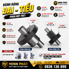 ⚙ Nhông Bánh Răng Máy Phun Sơn Graco 395/490/495/500/595 Chính Hãng Minh Phát