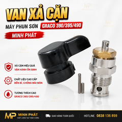Van Xả Cặn Máy Phun Sơn Graco 390/395/490/495/595