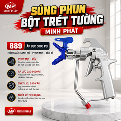 Súng Phun Bột 889 Áp Lực 5000 PSI | Minh Phát
