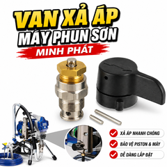 Van Xả Cặn Máy Phun Sơn Graco 390/395/490/495/595