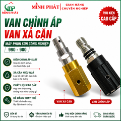 Van Chỉnh Áp - Van Xả Cặn Máy Phun Sơn Công Nghiệp 990, 980