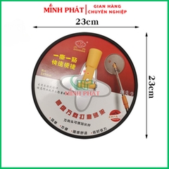 Bàn Chà Nhám 360 Độ 22cm Kèm Cây Nối Dài 2m9