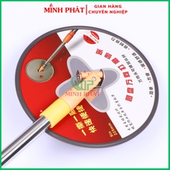 Bàn Chà Nhám 360 Độ 22cm Kèm Cây Nối Dài 2m9