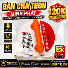 BÀN CHÀ TRÒN CẦM TAY 22CM