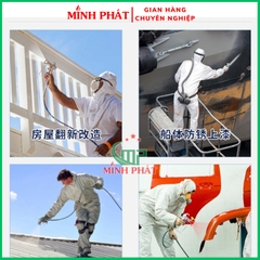 Béc Phun Bột Trét Tường Minh Phát, Đầu Béc Phun Sơn Đa Năng Hợp Kim Không Gỉ