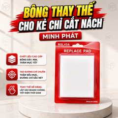 🧽 Bông Thay Thế Cho Kẻ Chỉ Cắt Nách Minh Phát – Tạo Đường Chỉ Chuẩn, Thi Công Gọn Gàng