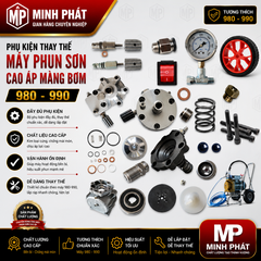 Phụ Kiện Thay Thế Máy Phun Sơn Cao Áp Màng Bơm 980 990 Minh Phát