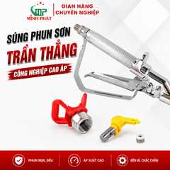 Súng Phun Sơn Trần Thẳng Minh Phát , Súng Phun Sơn Công Nghiệp Cao Áp Minh Phát