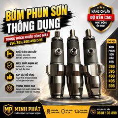 📌 Bơm Phun Sơn Thông Dụng Cho Máy 390/395/490/495/595 Minh Phát