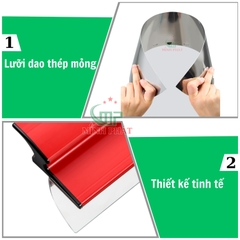 Dao Gạt Bột Trét Tường 40cm Minh Phát, Dao Cào Bột Trét Tay Cầm Nhựa Dễ Dàng Thi Công