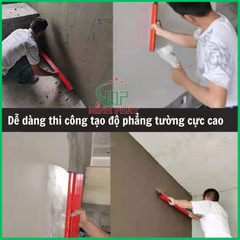 Dao Gạt Bột Trét Tường 40cm Minh Phát, Dao Cào Bột Trét Tay Cầm Nhựa Dễ Dàng Thi Công