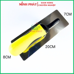 Dao Trét Giả Hiệu Ứng Bê TôngCán Vàng 20cm Minh Phát, Dao Tạo Hiệu Ứng Sơn Tường Bê Tông