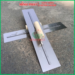 Dao Trét Bột Sơn Nước Cán Gỗ 50cm Thép Trắng 5 Yem Minh Phát Cao Cấp