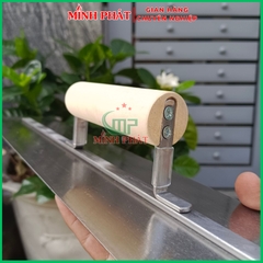 Dao Trét Bột Sơn Nước Cán Gỗ 50cm Thép Trắng 5 Yem Minh Phát Cao Cấp