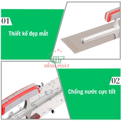Dao Trét Bột Sơn Nước Minh Phát Cán Cam Móc Thùng 25cm 27cm 30cm 35cm