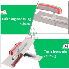 Dao Trét Bột Sơn Nước Minh Phát Cán Cam Móc Thùng 25cm 27cm 30cm 35cm