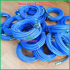 Dây Phun Sơn Công Nghiệp Áp Lực 1/4 Ren 13mm 15m 20m Minh Phát