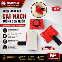 Dụng Cụ Kẻ Chỉ Cắt Nách Tường Sơn Nước Cầm Tay Minh Phát 12cm x 9cm