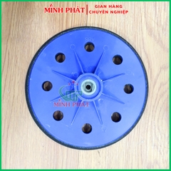 Đế Máy Chà Nhám Tường Xanh 18cm Cốt 8mm Minh Phát