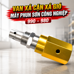 Van Xả Cặn Xả Gió Máy Phun Sơn Công Nghiệp 990 980 Minh Phát
