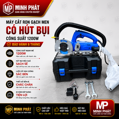 Máy cắt ron gạch men có hút bụi đi kèm .công xuất 1200w. Bảo hành 6 tháng