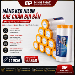 Màng Keo Nilon Che Chắn Bụi Bẩn Vật Dụng Khi Phun Sơn Tường Minh Phát