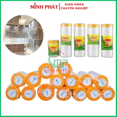 Màng Keo Nilon Che Chắn Bụi Bẩn Vật Dụng Khi Phun Sơn Tường Minh Phát