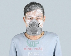 Mặt Nạ Chống Bụi KN95 Sơn Nước Minh Phát 3200, Mặt Nạ Phun Thuốc Trừ Sâu,Phun Sơn,Chống Khói Bụi