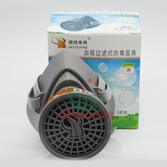 Mặt Nạ Phòng Độc Than Hoạt Tính Dây Đeo Cao Su 3700, Phun Thuốc Trừ Sâu , Chống Khói Độc 3700
