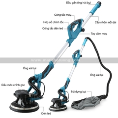 Máy Chà Nhám Tường Cán Dài Nambo 23cm