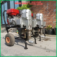 Máy Phun Bột Trét Nhật Bản Seiwa Máy Nổ