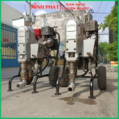 Máy Phun Bột Trét Nhật Bản Seiwa Máy Nổ