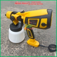 Máy Phun Sơn Cầm Tay Electric Spray ZT-6000A 850W 2 Đầu Béc 1.8mm 2.5mm