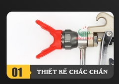 Súng Phun Bột Trét Tường SPQ - 911 Minh Phát