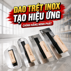 Dao Trét Inox Tạo Hiệu Ứng Chính Hãng