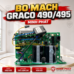 🔥 Bo Mạch Máy Phun Sơn Graco 490/495 Minh Phát