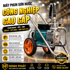Máy phun sơn nước công nghiệp cao cấp