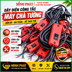 Dây Điện Và Hộp Số Công Tắc Máy Chà Tường Minh Phát