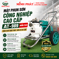 Máy Phun Sơn Công Nghiệp Cao Cấp AT-989 Minh Phát