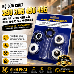 Bộ sửa chữa chất lượng 390 395 490 495 sơn phủ phụ kiện máy phun áp lực cao không khí
