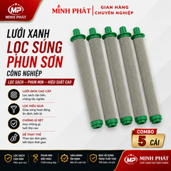 Combo 5 Lưới Xanh Lọc Súng Phun Sơn Công Nghiệp Minh Phát